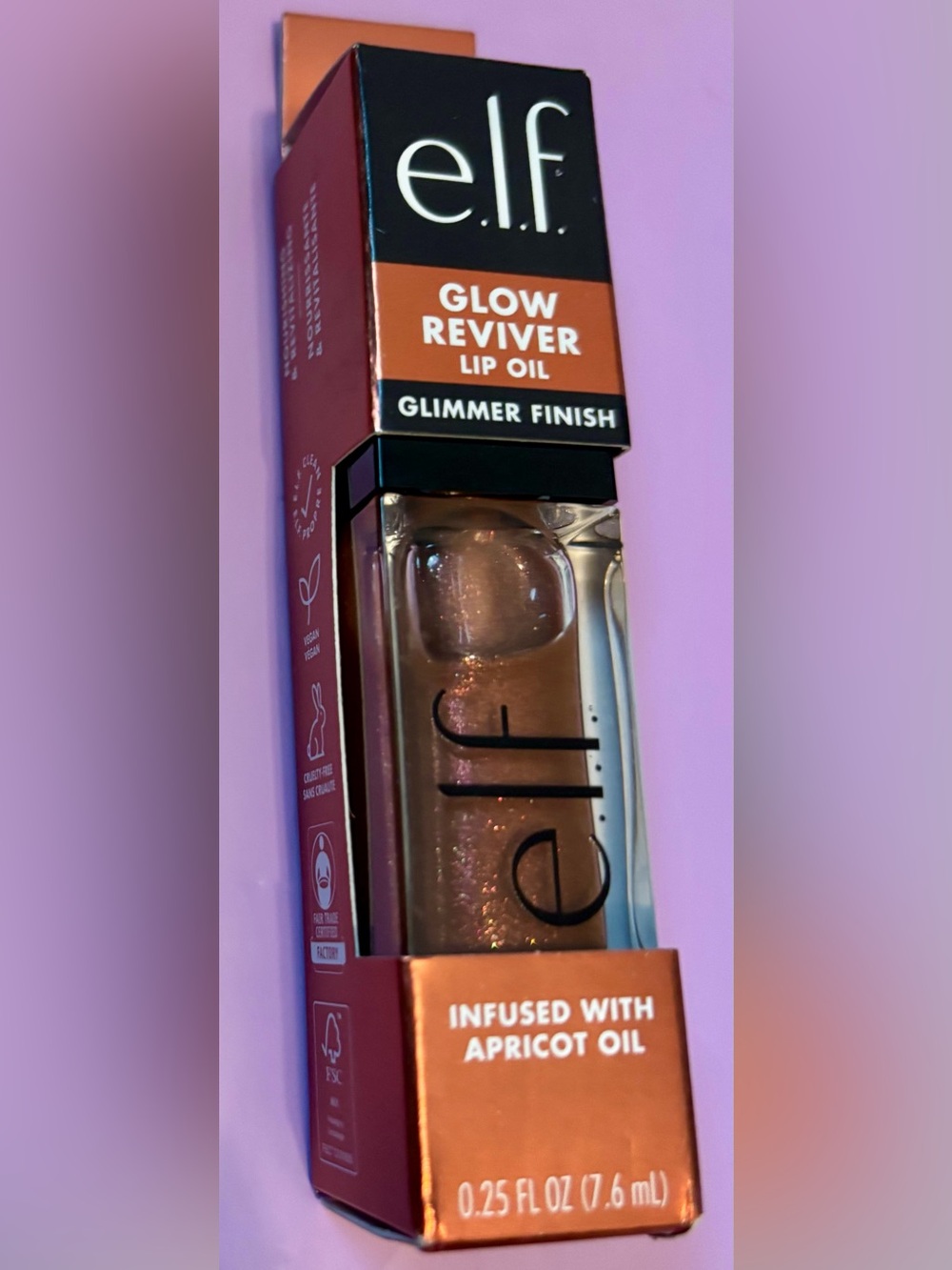 Elf Glow Reviver Lip Oil-Glimmer Finish
